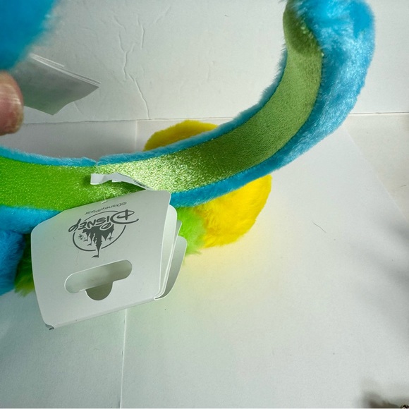 NWT. Disney Parks Ducky and Bunny Fuzzy Mickey Mouse Ears Headband - Picture 7 of 12